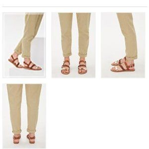 Metallic Leopard Print Sandals